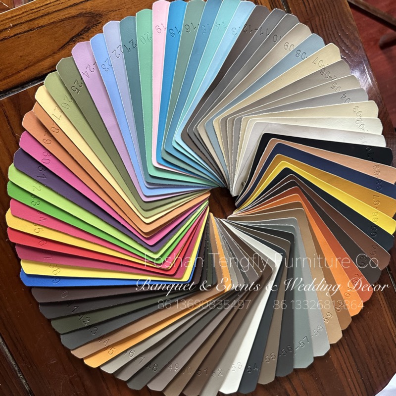 Colores de vinilo PU