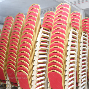 Sillas de banquete usadas de hotel rojo de alta calidad para eventos